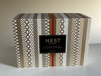NEST New York - Wall Plug-in Diffuser Set - *HOLIDAY* Scent - New In Box! - Image 1 of 4