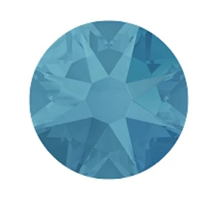 OPALO AZUL CARIBE HOTFIX 6ss 1,9 mm IHC cristal austriaco tapa plana 144 2028 - Imagen 1 de 6