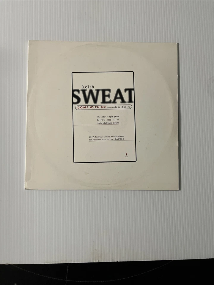 Keith Sweat Come With Me Featuring Ronald Isley Keith Self Titled Triple Platinu - Image 1 of 3