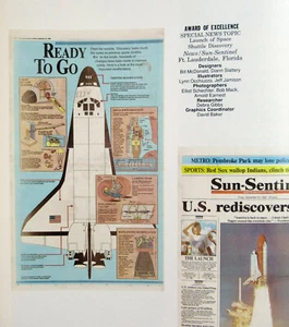 Vintage 1980s Newspaper Magazine graphic design book profusely illustrated - Picture 1 of 7