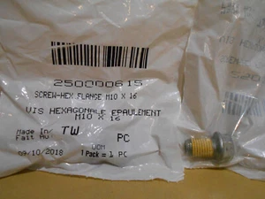 Lot of 2 New Seadoo OEM SCREW-HEX.FLANGE Bolts M10 X 16 250000615 - Picture 1 of 1