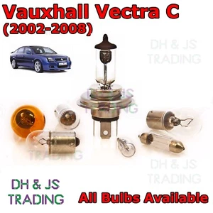 For Vauxhall Vectra Headlight Sidelight Foglight Reverse Indicator Brake Bulbs - Picture 1 of 28