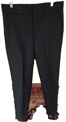 VTG Fechheimer Navy Wool Blend Men's Pants 33 X 30 - Image 1 of 4