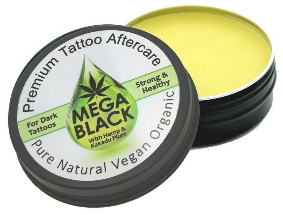 Premium Tattoo Aftercare Balm Chemical Organic Ingredients Ointment Balm.