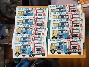 10 1977 Brockway Huskie Team Truck Brochures All The Same 758 758 760 761 776 - Picture 1 of 9