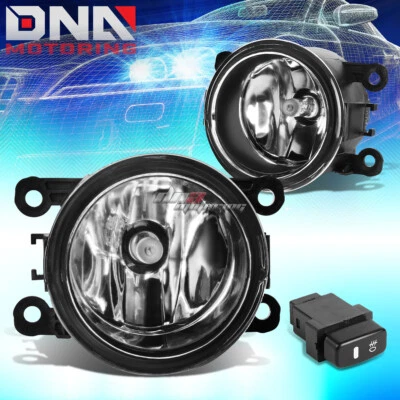 PARA MITSUBISHI MONTERO SPORT 2010-2015 LUZ ANTINIEBLA DELANTERA CON INTERRUPTOR LENTE TRANSPARENTE Foto 1 de 4