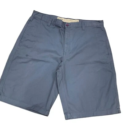 Bermudas chinas de algodón y tela PD&C de papel para hombre talla 38x11 azul/gris nuevas Foto 1 de 4