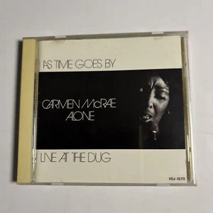 Carmen McRae � As Time Goes By / Carmen McRae Alone / Live At The Dug CD Japan - Picture 1 of 4
