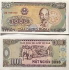 1,000 Vietnam Dong VND Uncirculated UNC 1988 Cotton PaperBanknote Currency  1pc