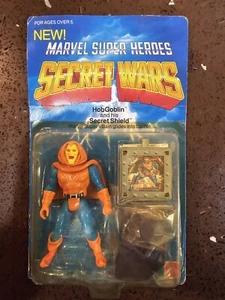 Vintage 1984 MARVEL SUPER HEROES SECRET WARS HOBGOBLIN FIGURE UNPUNCHED MOC - Picture 1 of 8
