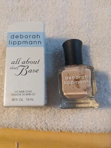 Deborah Lippmann All About That Base CC Base Coat new inbox - Picture 1 of 6