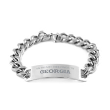 Proud Georgia State Gifts, My heart belongs to Georgia, Lovely Birthday Georgia 