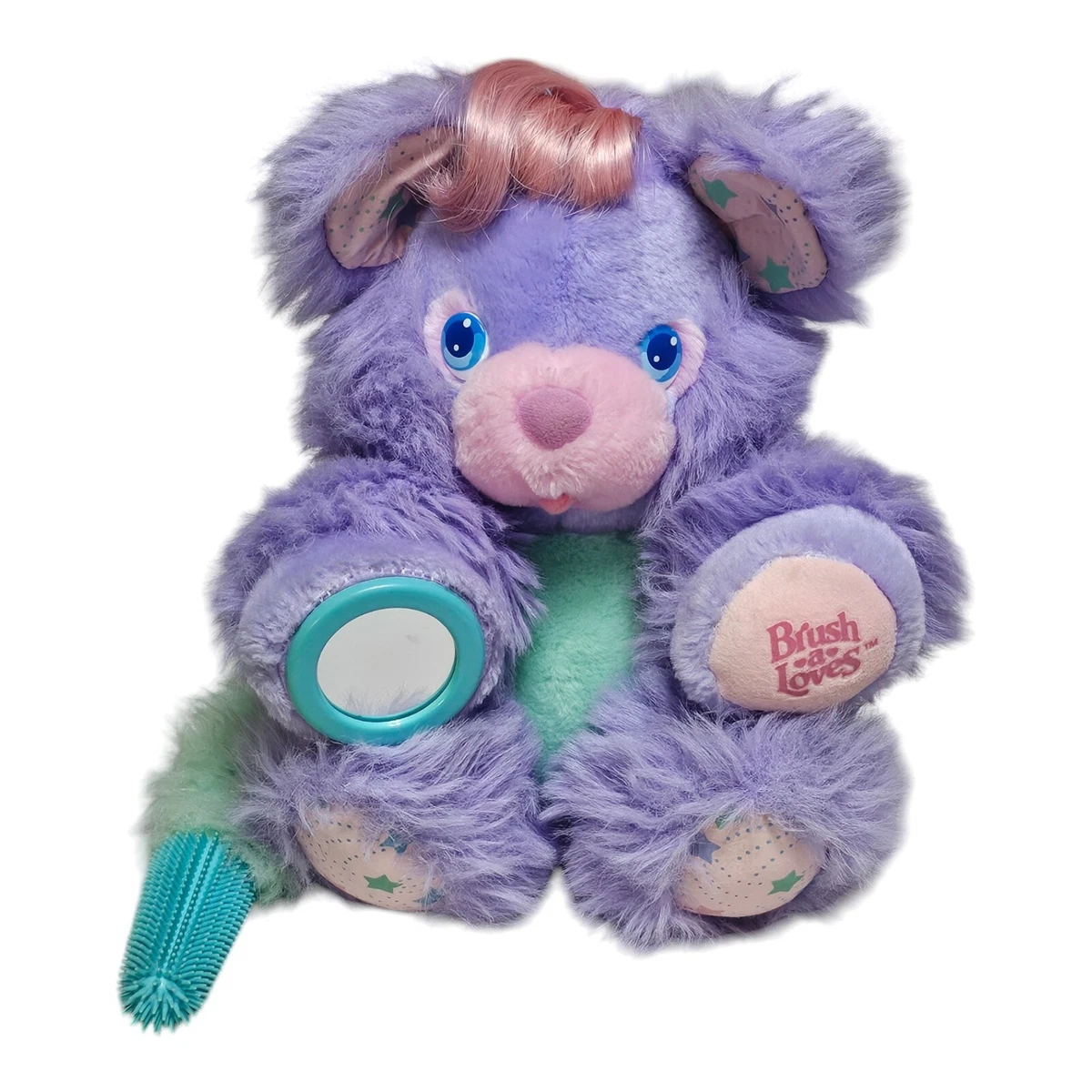 アメトイ　ブラッシュアラブズ　ヴィンテージ　テディベア　パープルミント アメトイ ブラッシュアラブズ ヴィンテージ テディベア パープルミント