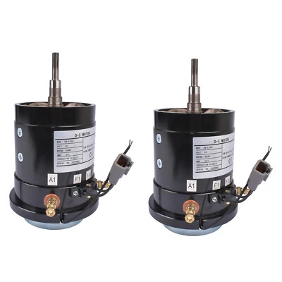 2PCS 24V Drive Motor for JLG Scissor Lift 2030ES 2630ES 2646ES 3246ES 140324001 - Image 1 of 4