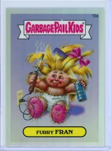 2013 Topps Garbage Pail Kids cromado OS1 franco peludo y refractores Hairy Mary - Imagen 1 de 2