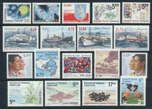 GROENLANDIA. Juego de año 2004 montado sin montar o nunca montado, valor nominal 35 USD (YS27) - Imagen 1 de 2