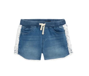 Girl's Joe's Crochet Trim Denim Shorts, Size M (8/10) - Blue - Picture 1 of 4