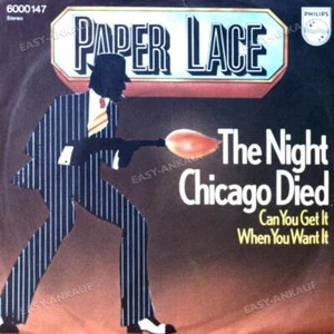 Paper Lace - The Night Chicago Died / Can You Get It When You Want 7in 1974 . - Picture 1 of 1