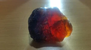 Grosser Bernstein ECHT 56 Karat Natur-Rohstein Amber 11,27g 35x25x20 Einschlüsse - Bild 1 von 9