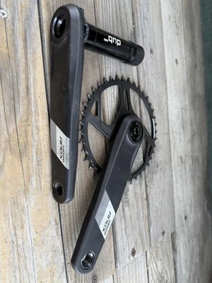 Juego de bielas anchas SRAM Apex 1 175 mm, 12 velocidades, 40T, montaje directo, husillo doble Foto 1 de 4