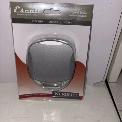 Nueva Escala Digital Escali N115S Pico 11lb Capacidad Plateada Nueva en Paquete Foto 1 de 2
