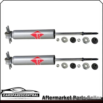 KYB Gas-A-Just Monotube Shocks Front Pair for 75-81 Plymouth Trailduster RWD - Image 1 of 2