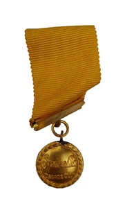 Vintage 1949 Spirella Korsetts Dekade Club Medaille - Bild 1 von 2