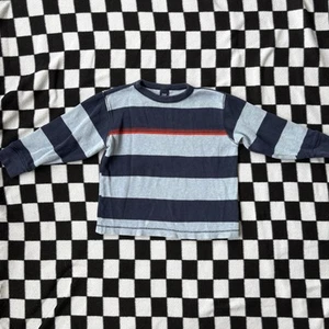 Kids Vintage GAP Long Sleeve Striped Shirt, Size 4-5, Excellent Condition - Picture 1 of 5