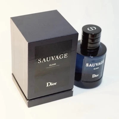 迪奥Sauvage Elixir喷雾香水3.4盎司(100毫升) — 第 1/3 张图片