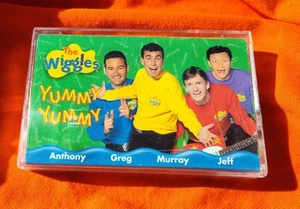 The Wiggles Yummy Yummy Cassette Tape 1999 Lyrick Sheet PTY Records Tested - Picture 1 of 4