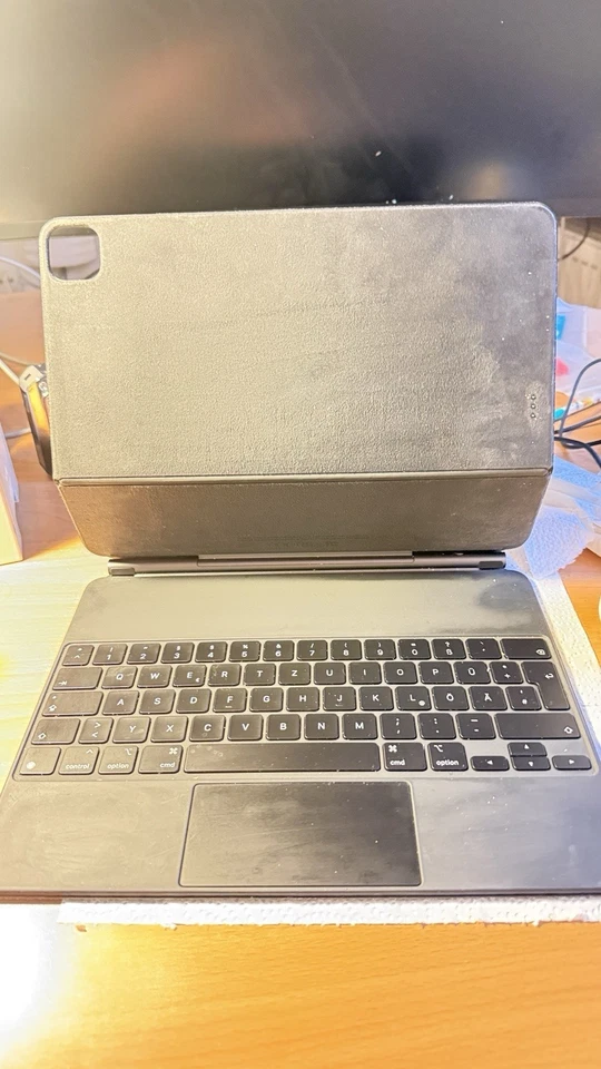 Apple Magic Keyboard für iPad Pro 12.9" Tastatur, Schwarz - Bild 1 von 1