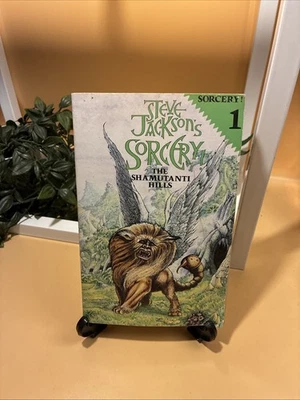 Steve Jackson - Sorcery 1 - The Shamutanti Hills - Book 1 Paperback - 1984 - Image 1 of 4