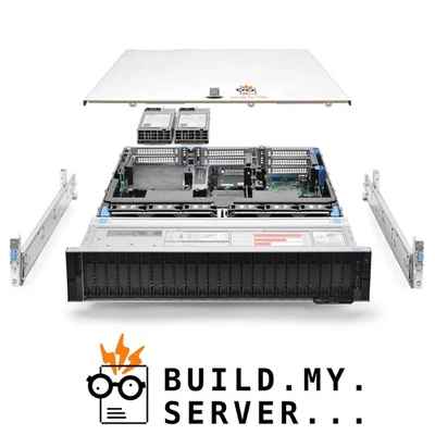 Dell PowerEdge R740xd NVMe Server 2.60Ghz 36-Core 288GB RAM 7.6TB Storage Rails - Image 1 of 4