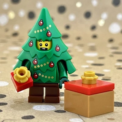 LEGO CITY - Christmas Tree Costume Minifigure and Gift Box- cty1934 - 60475 - Image 1 of 4