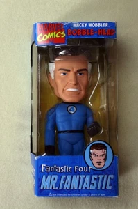 2009 Funko Wacky Wobbler MR FANTASTIC Reed Richards FANTASTIC FOUR BOBBLE HEAD - Picture 1 of 3