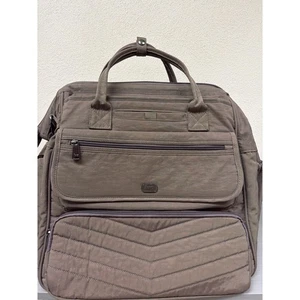 Lug Via 3 in 1 wandelbarer Nylon Rucksack Reisetasche Handgepäck Crinkle Salbei - Bild 1 von 12