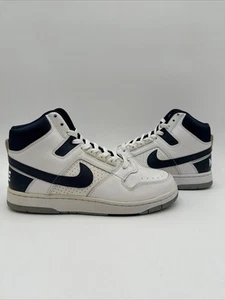 Nike Delta Force High AC White Navy Grey 2010 Size 8 Brand New 395915-101 - Picture 1 of 21