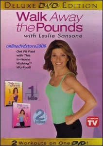 WALK AWAY the POUNDS Leslie SANSONE Exercise Fitness Training DVD Deluxe Edition - Picture 1 of 1