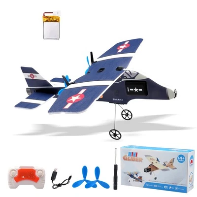 Mini Avión RC 2.4G MPP Control Remoto Planeador Entrenamiento Avión Ala Fija Accidente Foto 1 de 4