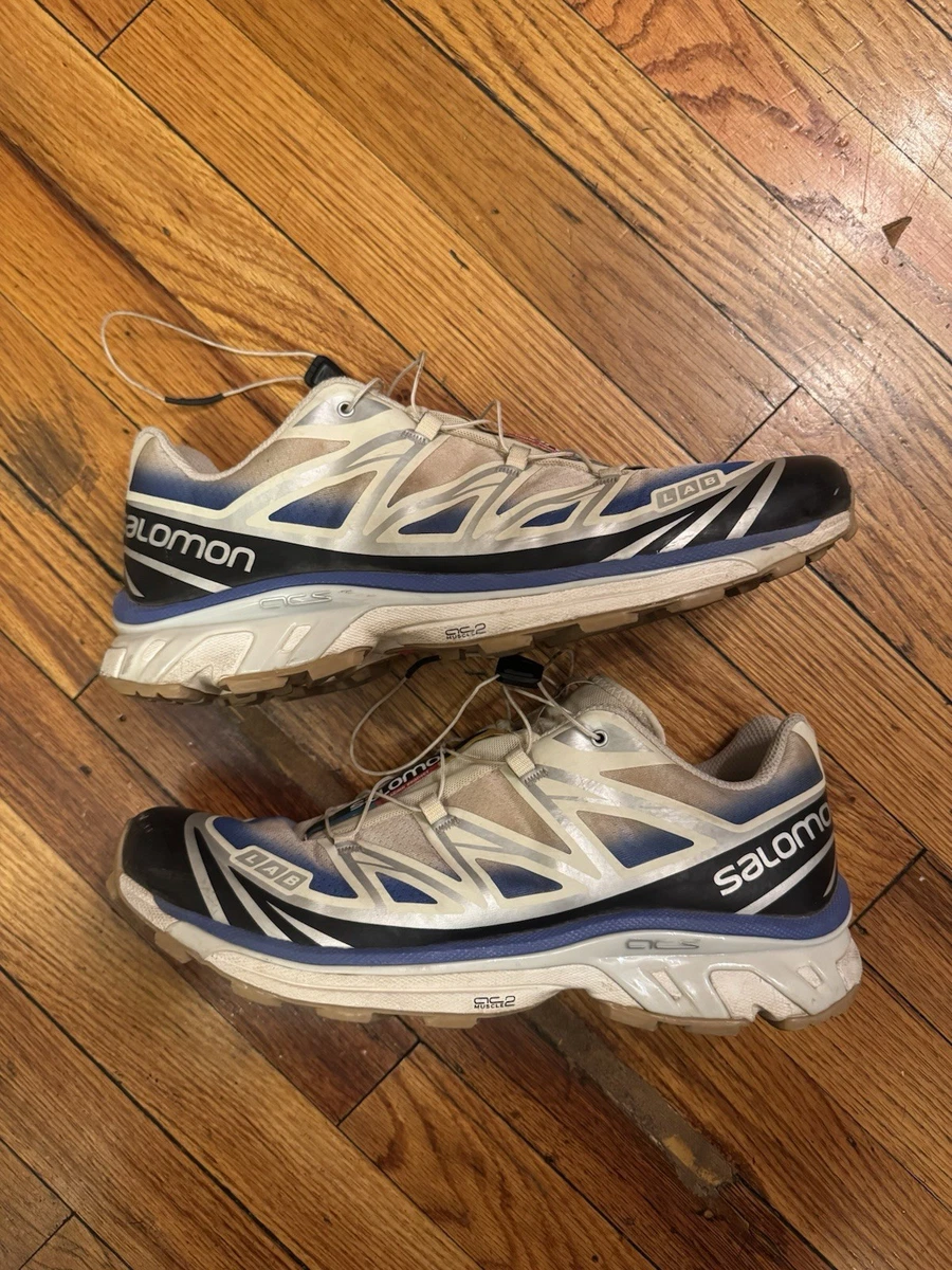 Salomon XT-6 Skyline Bleached Sand Dazzling Blue for sale | eBay
