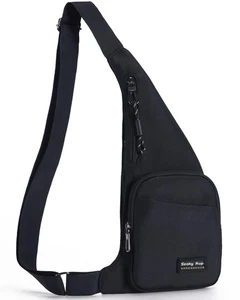 Sling Bag for Men Women Slim Personal Purse Pocket Small Anti-Thief Crossbody... - Picture 1 of 6