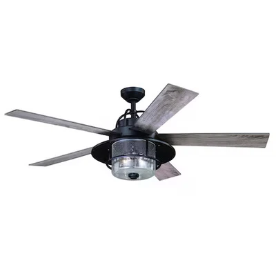 VAXCEL F0044 Charleston 56" Ceiling Fan New Bronze - Image 1 of 4