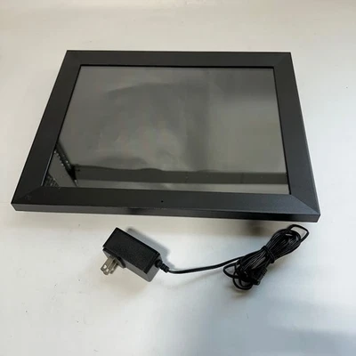 Aluratek - 15" Touchscreen LCD Wi-Fi Digital Photo Frame - Black - Image 1 of 3