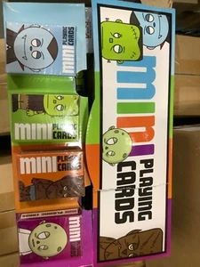 36 Packs Mini Monster Bicycle Brand Cards red blue green orange purple display - Picture 1 of 5