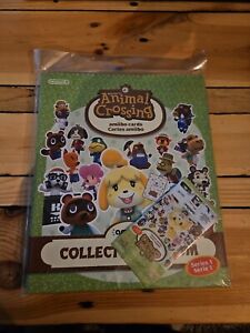 New Animal Crossing: Album & Card Happy Home designer Amiibo Collectors Pack New