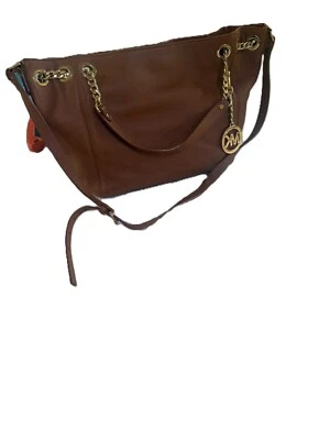 Michael Michael Kors  Leather Jet Set Chain Hobo - Image 1 of 4