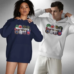 Northern Soul Adult Hoodie Twisted Wheel Wigan Casino Music Blues Small to 3XL - Picture 1 of 5