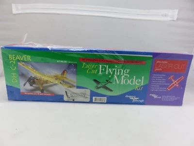 Dumas Aircraft DH C-2 BEAVER 30" Wingspan Balsa Wood Model Kit UNBUILT - Image 1 of 4