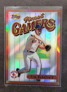 1996 Topps Finest - Refractor #101 Tim Wakefield NM/M - Picture 1 of 2