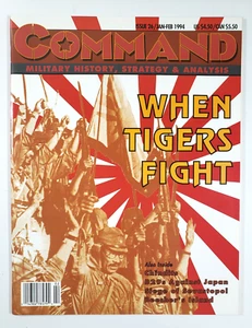 Command Magazine Issue No. 26 When Tigers Fight (1994) Unpunched War Gaming - Picture 1 of 7